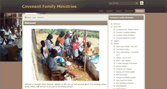 Desktop Screenshot of covenantfamilyministriessl.org