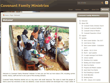 Tablet Screenshot of covenantfamilyministriessl.org